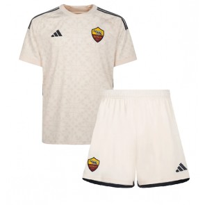 AS Roma Replica Away Stadium Kit for Kids 2023-24 Short Sleeve (+ pants)